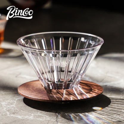 BINCOO Coffee Filter Cup Sharing Pot Drip Filter V01 Funnel Hand Brew Coffee Pot Set Utensils v60