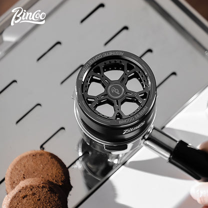 BINCOO Self-gravity coffee Cloth Powder Dispenser with Automatic Adjustment Italian Coffee Utensils 58MM