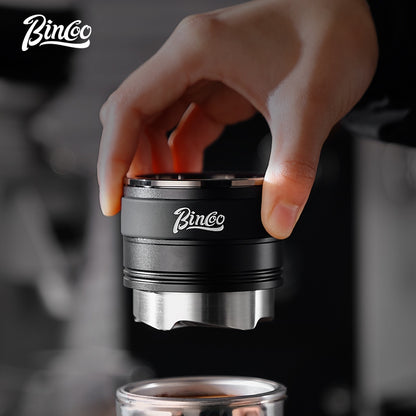 BINCOO Self-gravity coffee Cloth Powder Dispenser with Automatic Adjustment Italian Coffee Utensils 58MM