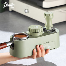 BINCOO Coffee Maker Handle Filling Base Set Cloth Powder Dispenser Powder Press Hammer 3 Piece Set Coffee Utensils Complete Set 51MM/58MM