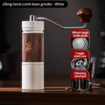 BINCOO Travel Manual Grinder Coffee Grinder with Stainless Steel 46mm Steel Core,Easy Grind