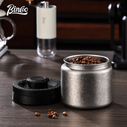 Bincoo Coffee Bean Airtight Canister Pressure-Sealed Vacuum Storage Jar Date-Recording Function Storage Tank 400/600/1200ML