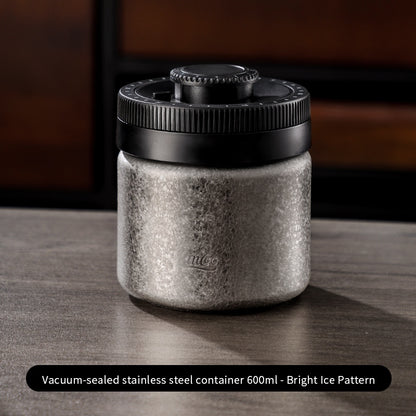 Bincoo Coffee Bean Airtight Canister Pressure-Sealed Vacuum Storage Jar Date-Recording Function Storage Tank 400/600/1200ML