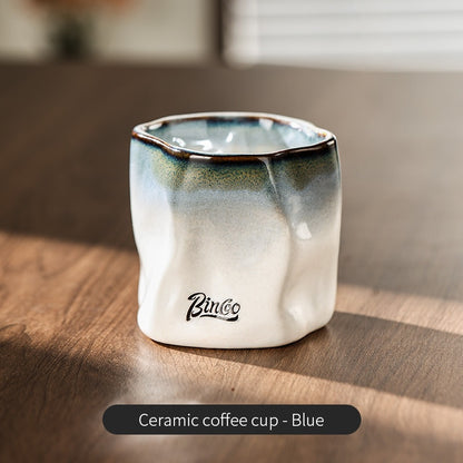 BINCOO Ceramic Hand Brewed Coffee Pot Set Home V60 Filter Cup Sharing Pot Coffee Mugs 450ML