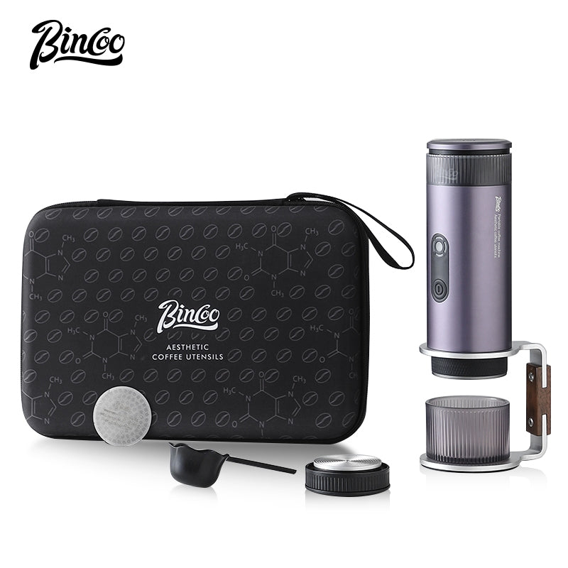BINCOO Portable Coffee Machine H1Pro Electric Espresso Machine with Handheld for Household Outdoor Travel 80ML