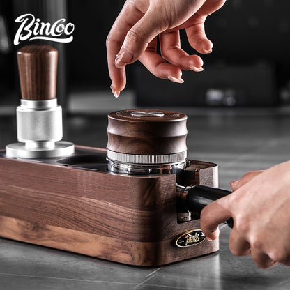 BINCOO Three pulp Coffee Cloth Powder Dispenser Threaded Bottom  Coffee Utensil 51MM/58MM