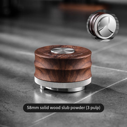 BINCOO Three pulp Coffee Cloth Powder Dispenser Threaded Bottom  Coffee Utensil 51MM/58MM