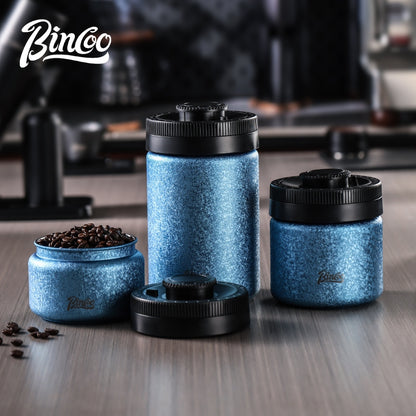 BINCOO Coffee Bean Airtight Canister Pressure-Sealed Vacuum Storage Jar Date-Recording Function Storage Tank 400/600/1200ML