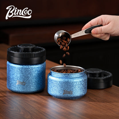 BINCOO Coffee Bean Airtight Canister Pressure-Sealed Vacuum Storage Jar Date-Recording Function Storage Tank 400/600/1200ML