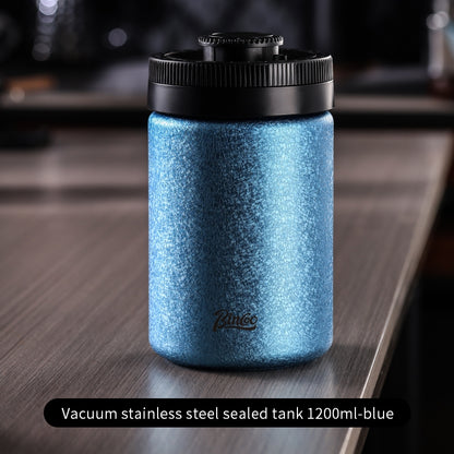 BINCOO Coffee Bean Airtight Canister Pressure-Sealed Vacuum Storage Jar Date-Recording Function Storage Tank 400/600/1200ML
