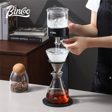 BINCOO GYKF2259 L-Shaped Cold Brew Coffee Dripper Cold Brew Drip Coffee Maker Ice Brew Drip-Style Low-Temperature Slow-Brewed Coffee Extract