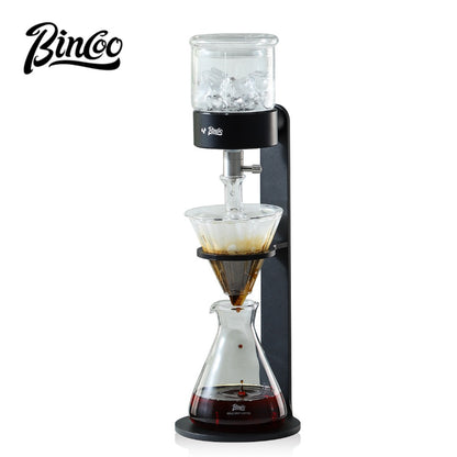 BINCOO L-Shaped Cold Brew Coffee Dripper Cold Brew Drip Coffee Maker Ice Brew Drip-Style Low-Temperature Slow-Brewed Coffee Extract