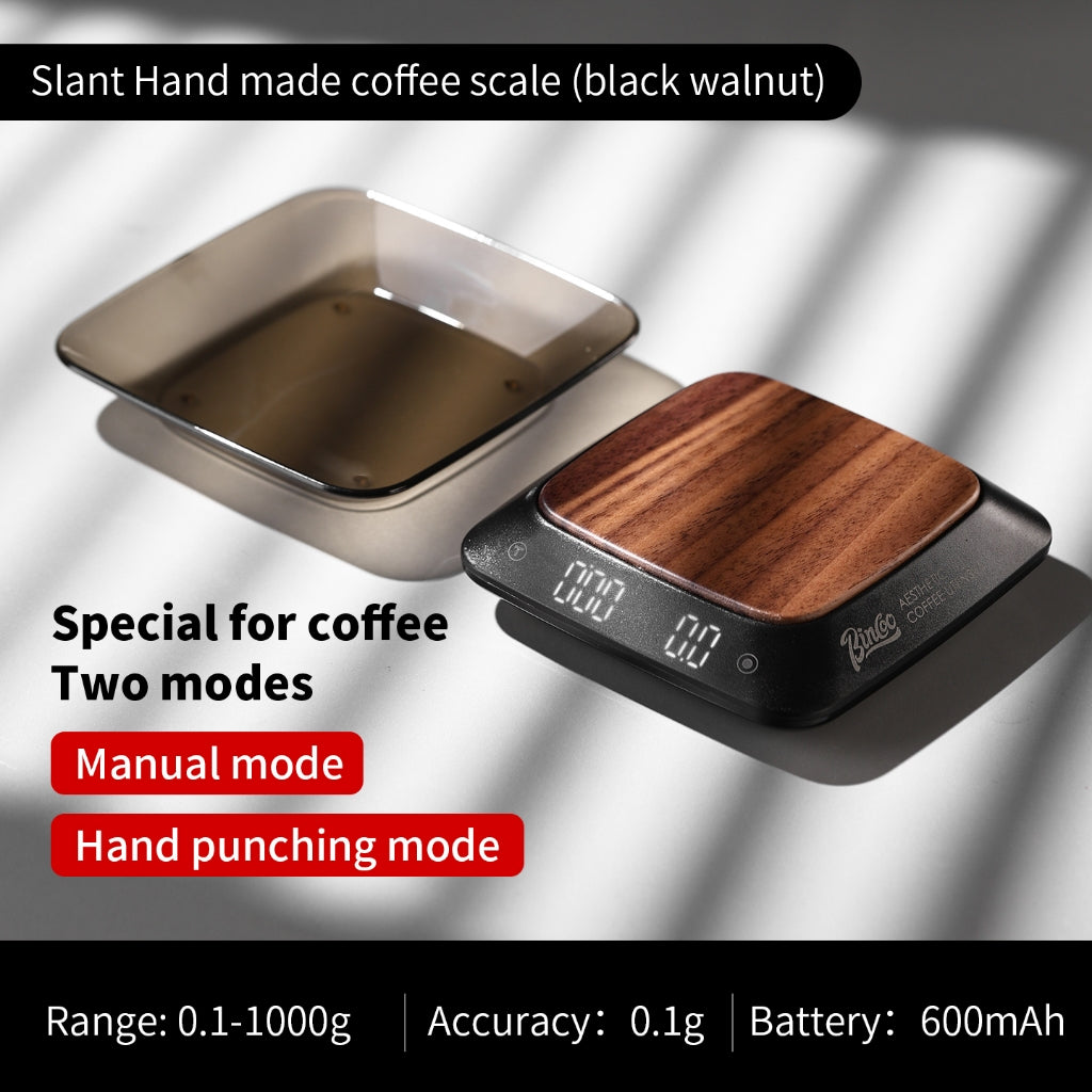 BINCOO Mini Coffee Digital Scale Portable Smart Scale for Weighing Espresso Coffee Beans Scale