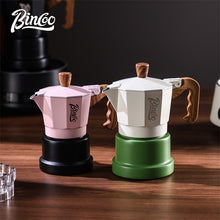 Bincoo GYKF2291 Three Valve Moka Pot Small Espresso Coffee Machine Pressurized Coffee Pot Extraction Coffee Machine 1/2 person