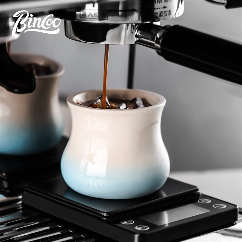 BINCOO Retro Pour-Over Coffee Tasting Cup Ceramic Minimalist Latte Mug Coffee Mug 150ML