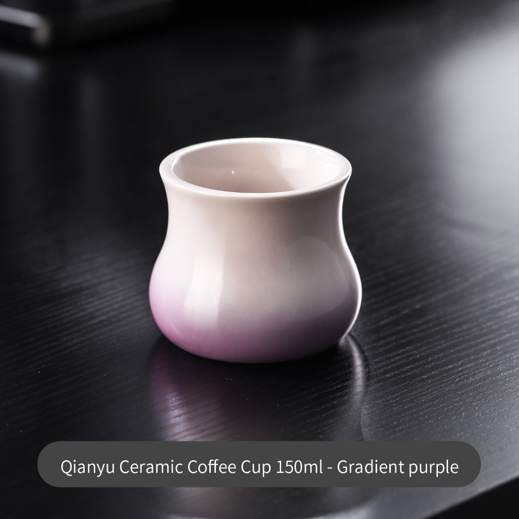 BINCOO Retro Pour-Over Coffee Tasting Cup Ceramic Minimalist Latte Mug Coffee Mug 150ML