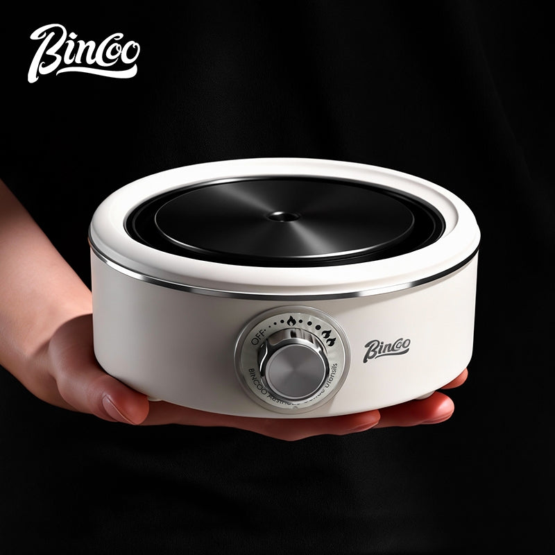 BINCOO Coffee Electric Stove Moka Pot Home Coffee Maker Heating Stove Suitable for Home Office and Outdoor