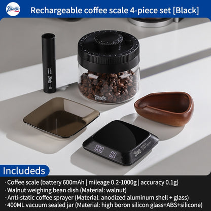 BINCOO Mini Coffee Digital Scale Portable Smart Scale for Weighing Espresso Coffee Beans Scale