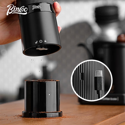 BINCOO DM06 Electric Coffee Grinder Steel Core Coffee Bean Grinder Portable Espresso Coffee Grinder