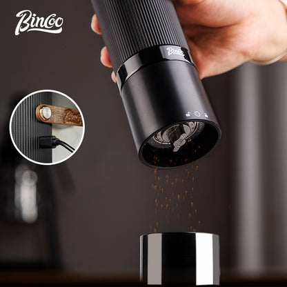 BINCOO DM06 Electric Coffee Grinder Steel Core Coffee Bean Grinder Portable Espresso Coffee Grinder
