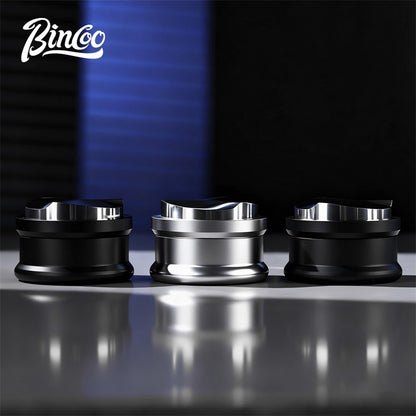 Bincoo 58MM Coffee Distributor Cloth Powder Dispenser Magnetic Fabric Powder Collector Cyclone Coffee Tamper