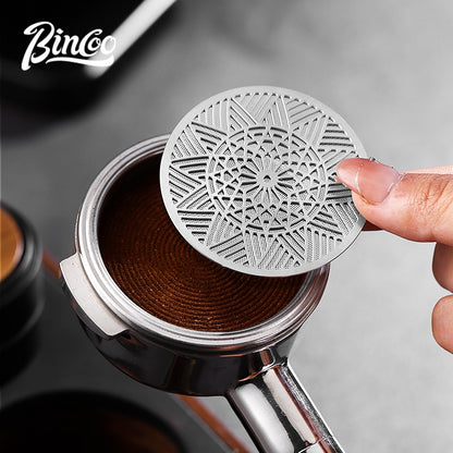 Bincoo Coffee Filter Net Magnetic Storage Rack Coffee Handle Screen Strainer Set Coffee Utensil 51/58mm