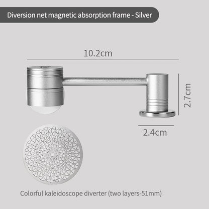 Bincoo Coffee Filter Net Magnetic Storage Rack Coffee Handle Screen Strainer Set Coffee Utensil 51/58mm