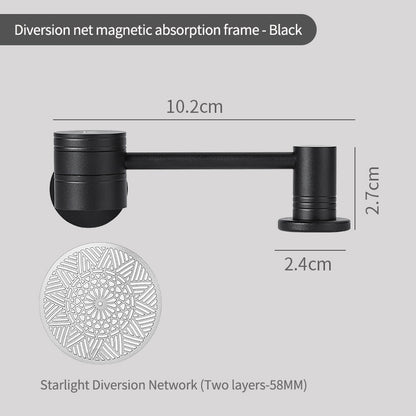 Bincoo Coffee Filter Net Magnetic Storage Rack Coffee Handle Screen Strainer Set Coffee Utensil 51/58mm