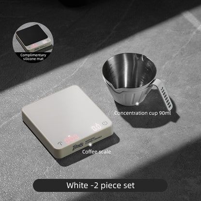 BINCOO Coffee Digital Scale Smart Timing Scale Compact Mini Portable Coffee Scale Precision 0.1g
