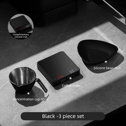 BINCOO Coffee Digital Scale Smart Timing Scale Compact Mini Portable Coffee Scale Precision 0.1g