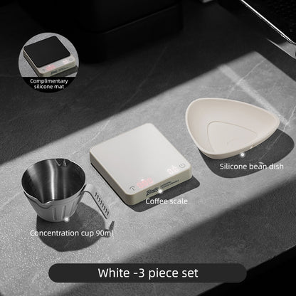 BINCOO Coffee Digital Scale Smart Timing Scale Compact Mini Portable Coffee Scale Precision 0.1g
