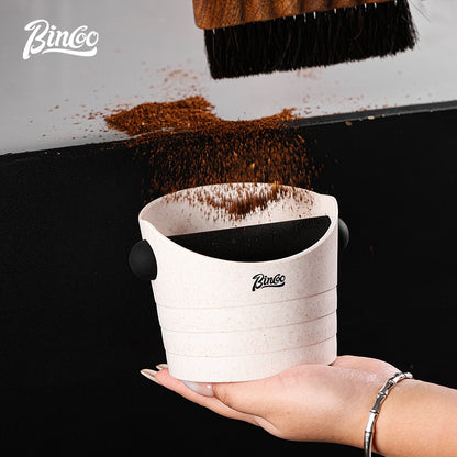 BINCOO Coffee Grounds Knocker Bucket Barista Grounds Container Espresso Cleaning and Storage Tool 0.5L/1.2L