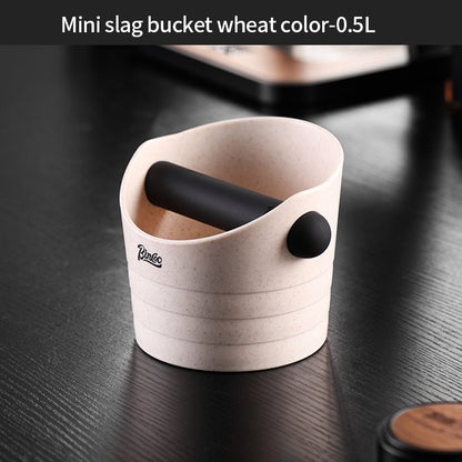 BINCOO Coffee Grounds Knocker Bucket Barista Grounds Container Espresso Cleaning and Storage Tool 0.5L/1.2L