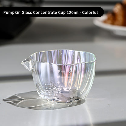 BINCOO Espresso Cup Ounce Cup Glass Measuring Cup with Graduations Milk Jug 120ML