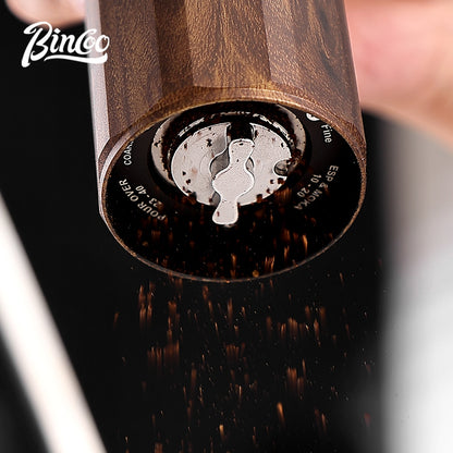 BINCOO Electric Coffee Grinder Portable Hand-Drip Espresso Machine Home Coffee Bean Automatic Grinder with Steel Core