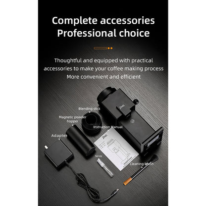 BINCOO DM10 Italian Electric Coffee Grinder Steel Core Coffee Grinder Suit for Home Coffee Bean Mill