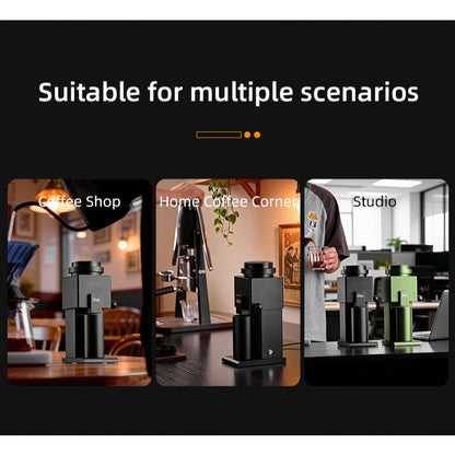 BINCOO DM10 Italian Electric Coffee Grinder Steel Core Coffee Grinder Suit for Home Coffee Bean Mill