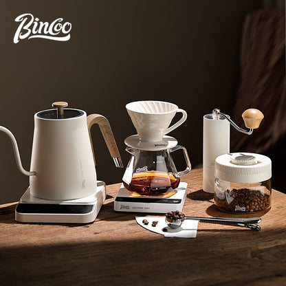 Bincoo Hand Brewing Coffee Pot Set Intelligent Temperature Control Coffee Kettle Filter Cup Sharing Pot Coffee Scale 800ML