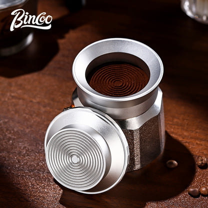 BINCOO Espresso Portafilter Tamper Coffee Powder Press Coffee Powder Packer Prevents Powder Flyaway and Spillage