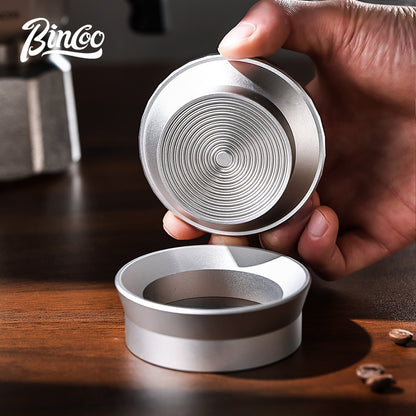BINCOO Espresso Portafilter Tamper Coffee Powder Press Coffee Powder Packer Prevents Powder Flyaway and Spillage