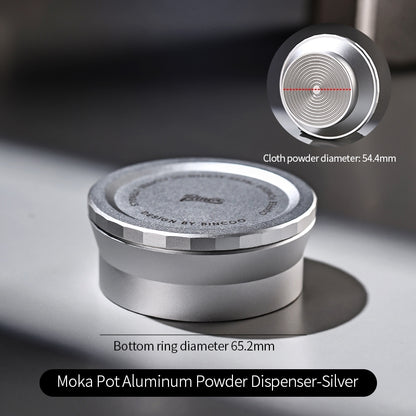 BINCOO Espresso Portafilter Tamper Coffee Powder Press Coffee Powder Packer Prevents Powder Flyaway and Spillage