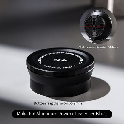 BINCOO Espresso Portafilter Tamper Coffee Powder Press Coffee Powder Packer Prevents Powder Flyaway and Spillage