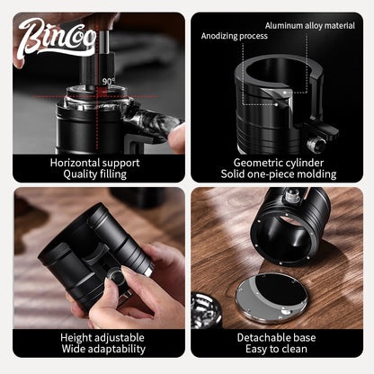 BINCOO Coffee Tamper Storage Base Espresso Machine Handle Tamper Base 51MM/58MM