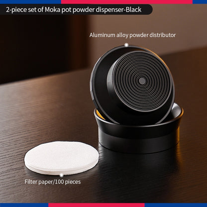 BINCOO Espresso Portafilter Tamper Coffee Powder Press Coffee Powder Packer Prevents Powder Flyaway and Spillage