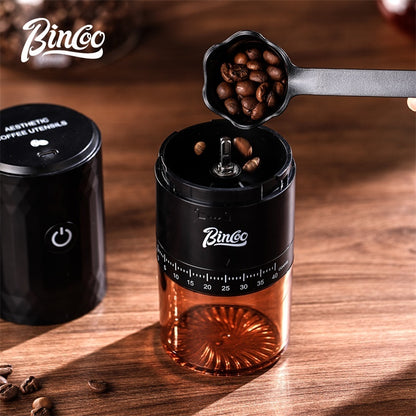 BINCOO BC-DM08 Electric Coffee Grinder Compact Home Coffee Bean Mill Portable Coffee Machine Automatic Bean Grinder
