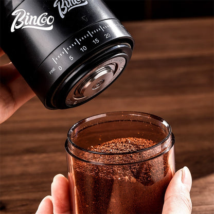 BINCOO BC-DM08 Electric Coffee Grinder Compact Home Coffee Bean Mill Portable Coffee Machine Automatic Bean Grinder