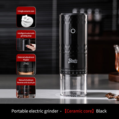 BINCOO BC-DM08 Electric Coffee Grinder Compact Home Coffee Bean Mill Portable Coffee Machine Automatic Bean Grinder