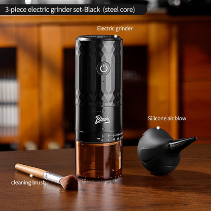 BINCOO DM08 Electric Coffee Grinder with Steel Core Compact Domestic Coffee Bean Mill Portable Coffee Bean Grinder