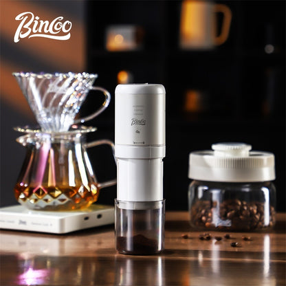 BINCOO Hand Brewing Coffee Set Coffee V60 Dripper with Glass Pour-Over Pot Manual Coffee Grinder Coffee Accessories