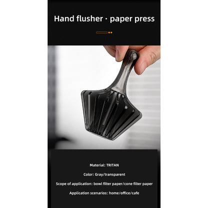 BINCOO Smart Hand Brewing Coffee Maker with Manual Grinder Pour-Over Coffee Combo Set Coffee Filter Paper Immersion-Style Dripper V60